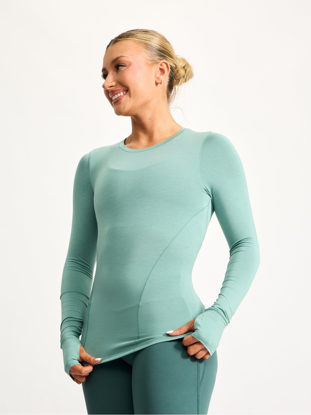 BuffBunny Garden Party Halo Full Length Long Sleeve Tee